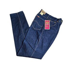 NWT Vintage Lee London Rider High Waist Jeans Dark Indigo Juniors 9